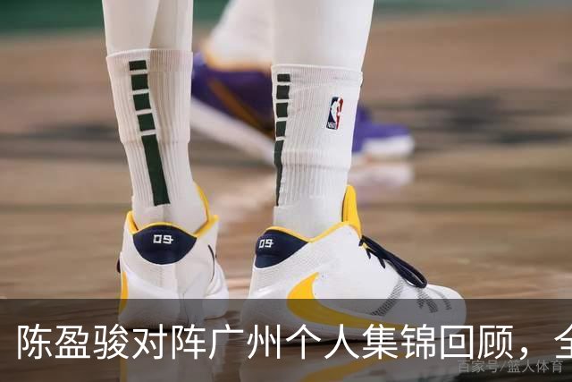 陈盈骏对阵广州个人集锦回顾，全场砍下22分8助攻